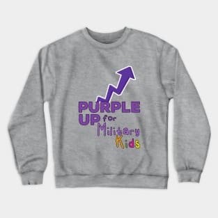 Purple Up for Military Children Crewneck Sweatshirt